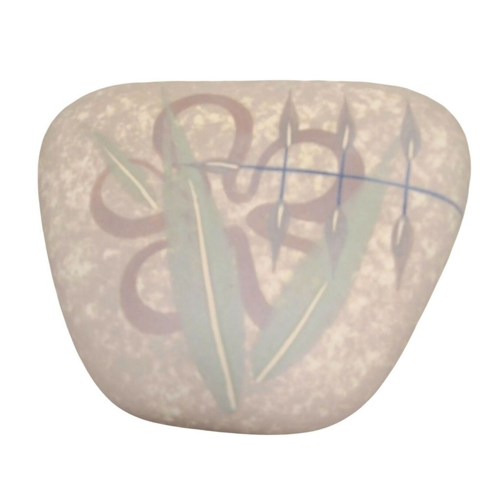 MARC BELLAIRE Trinket Stash Box Mid‎ CENTURY Mod Tiki Pottery Signed